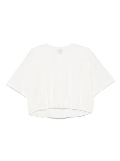 PINKO COTTON 'TORRONE' T-SHIRT IN WHITE
