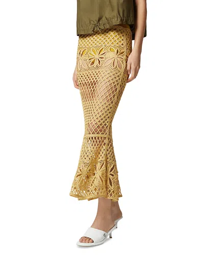 PINKO CRISPO FANTASY NET SKIRT