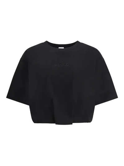PINKO CROPPED T-SHIRT