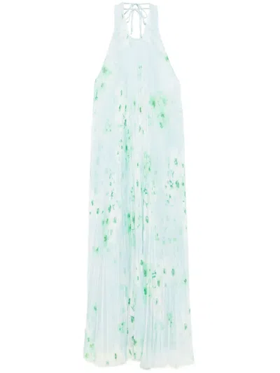PINKO FLORAL-PRINT MAXI DRESS