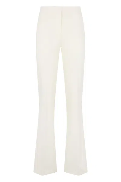 PINKO PINKO HULKA FLARED VISCOSE TROUSERS