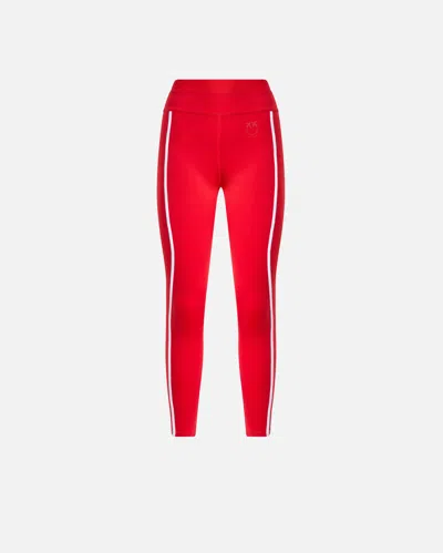 PINKO LEGGINGS AVEC BANDES SPORTY CONTRASTANTES