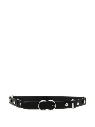 PINKO LOIS LEATHER BELT