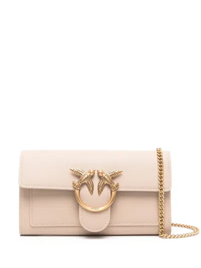 PINKO LOVE ONE CLUTCH BAG