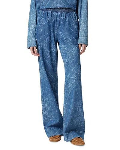 PINKO NAMIBIA STRAIGHT LEG JEANS IN LIGHT WASH