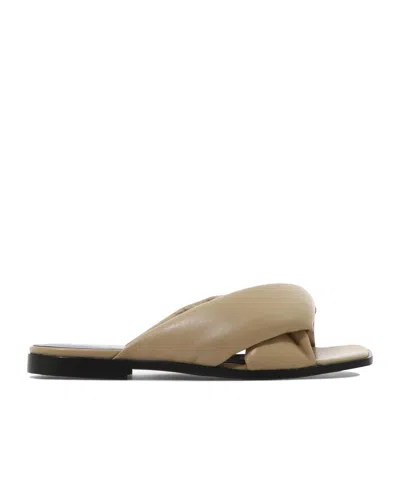 PINKO PINKO PADDED OPEN-TOE SANDALS