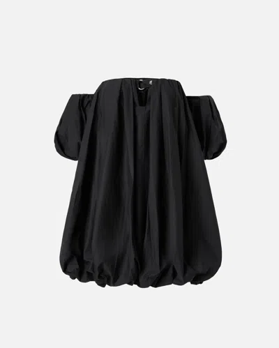 PINKO MINI-ROBE BOULE EN POPELINE