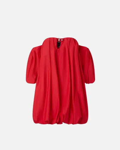 PINKO MINI-ROBE BOULE EN POPELINE