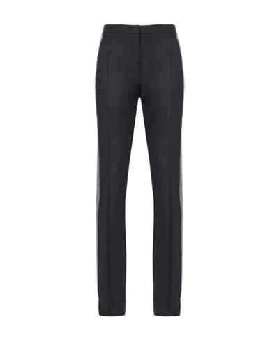 PINKO PINKO EMBELLISHED TAILORED TROUSERS