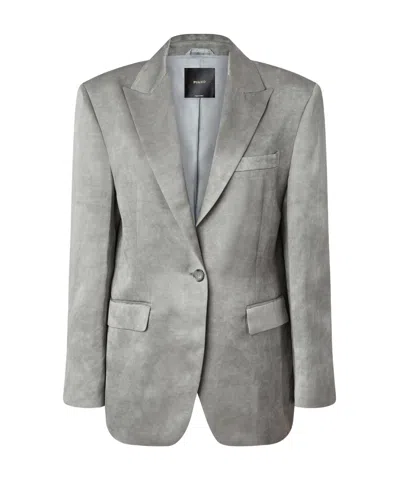 PINKO PINKO FLAP POCKET SINGLE-BREASTED BLAZER