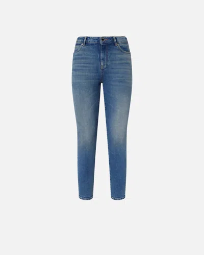 PINKO JEAN SKINNY LONGUEUR CHEVILLE BRODÉ DE STRASS