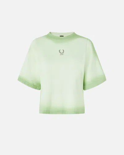 PINKO REIMAGINE BY PINKO X PATRICK MCDOWELL WIDE T-SHIRT WITH HORSESHOE
