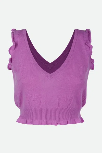 PINKO PINKO TOP PURPLE