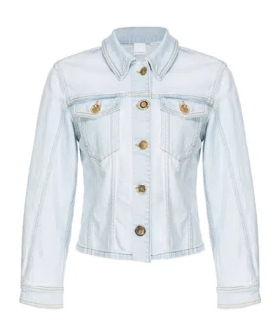 PINKO WIDE-SLEEVE DENIM JACKET