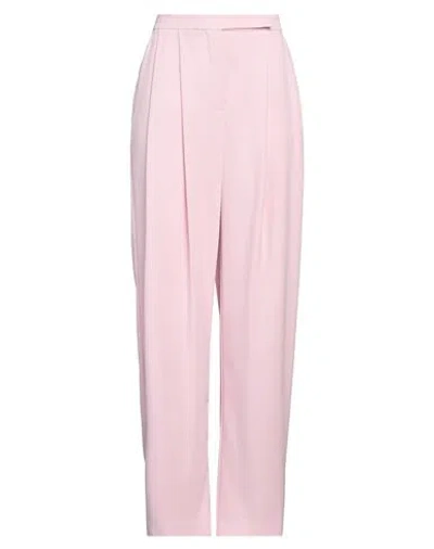 PINKO PINKO WOMAN PANTS PINK SIZE 2 POLYESTER, ELASTANE