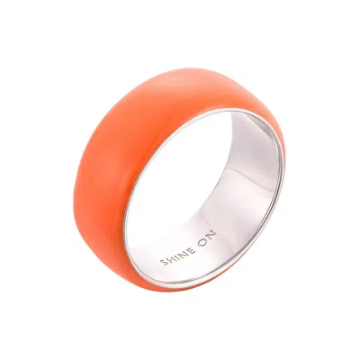PINNOLE WOMEN'S ORANGE THICK RING