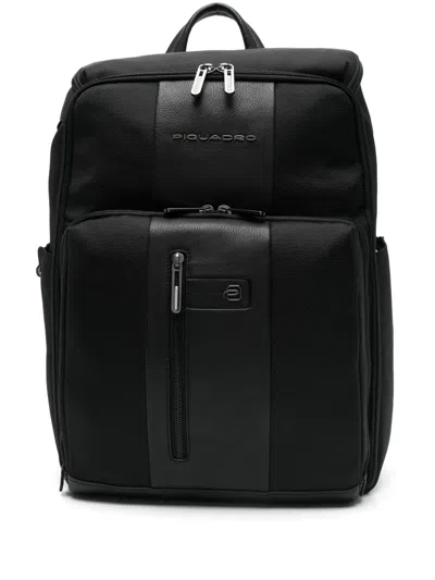 PIQUADRO LOGO-LETTERING BACKPACK