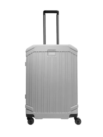 PIQUADRO LOGO-PATCH TROLLEY BAG