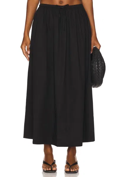 PISTOLA NOELLE MAXI SKIRT IN NOIR