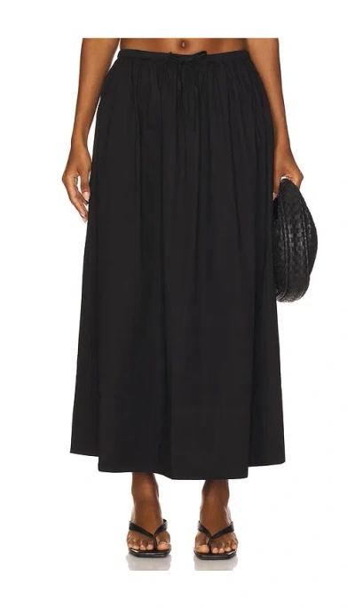PISTOLA NOELLE POPLIN MAXI SKIRT