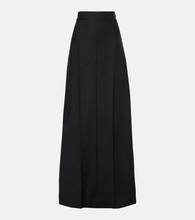 PLAN C WOOL MAXI SKIRT