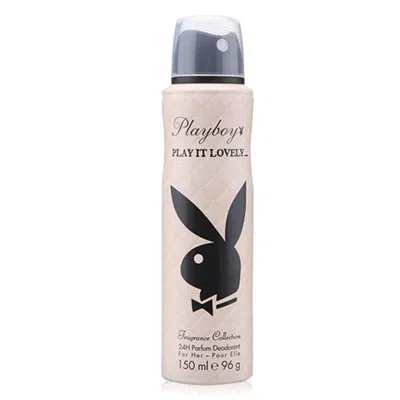 PLAYBOY PLAYBOY LADIES PLAY IT LOVELY DEODORANT BODY SPRAY SPRAY 5 OZ FRAGRANCES 3607340618413