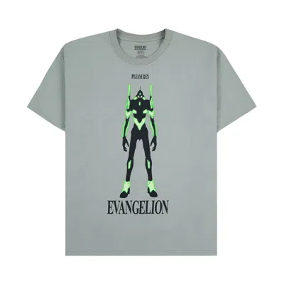 PLEASURES PLEASURES EVA 1 T-SHIRT 'SAGE' | GREEN | MEN'S SIZE M