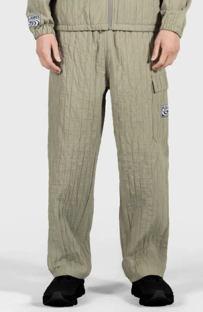 PLEASURES PLEASURES RESCUE PLEATED CARGO PANTS