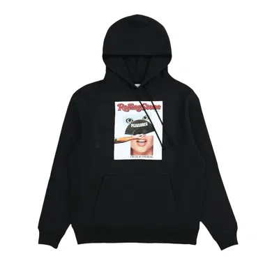 PLEASURES PLEASURES ROLLING STONE HOODIE 'BLACK'