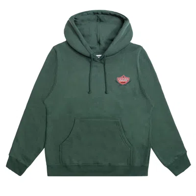 PLEASURES PLEASURES SWISHA HOODIE 'ALPINE GREEN'