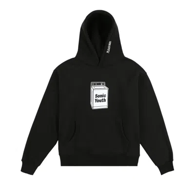 PLEASURES PLEASURES WASHING MACHINE HOODIE 'BLACK'