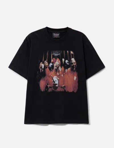 PLEASURES PLEASURES X SLIPKNOT SELF TITLED RINGER SHIRT