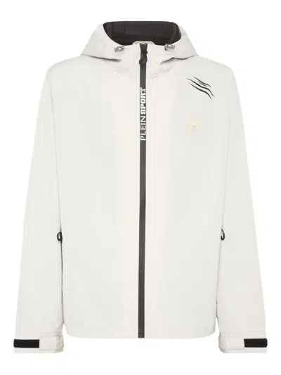PLEIN SPORT HOODED WINDBREAKER