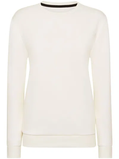 PLEIN SPORT LOGO-EMBROIDERED SWEATSHIRT