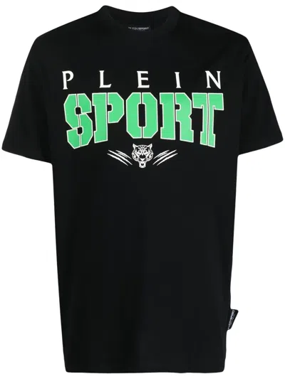 PLEIN SPORT LOGO-PRINT T-SHIRT