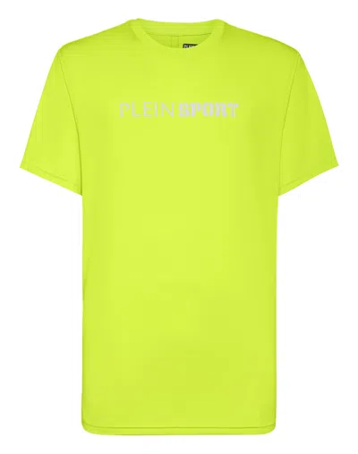 PLEIN SPORT REFLECTIVE T-SHIRT ROUND NECK SS