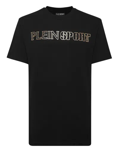 PLEIN SPORT T-SHIRT ROUND NECK SS TIGER