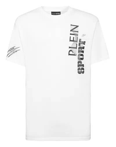PLEIN SPORT T-SHIRT ROUND NECK SS WAVE