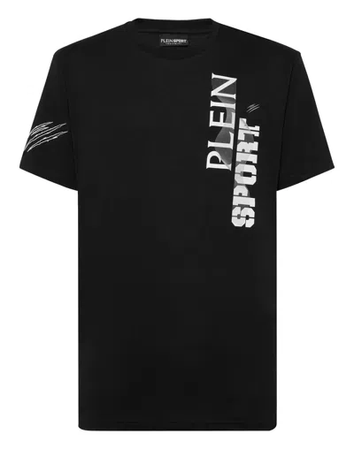 PLEIN SPORT T-SHIRT ROUND NECK SS WAVE