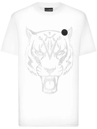 PLEIN SPORT TIGER-MOTIF T-SHIRT
