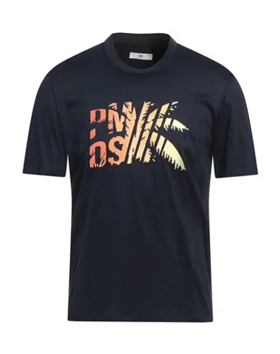 PMDS PREMIUM MOOD DENIM SUPERIOR PMDS PREMIUM MOOD DENIM SUPERIOR MAN T-SHIRT NAVY SIZE M COTTON
