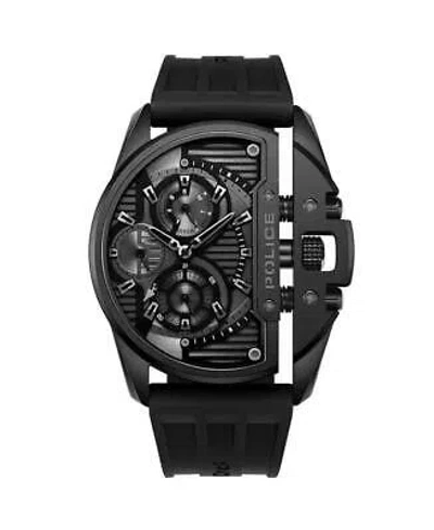 POLICE POLICE MEN ANALOG QUARTZ CASUAL WATCH CLASSIC DRESS BLACK DIAL WATERPROOF ROUND