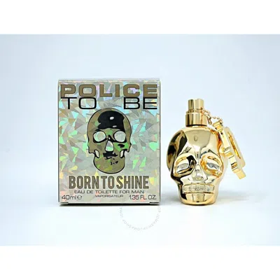 POLICE POLICE MEN'S TO BE BORN TO SHINE EDT SPRAY 1.35 OZ FRAGRANCES 679602158121