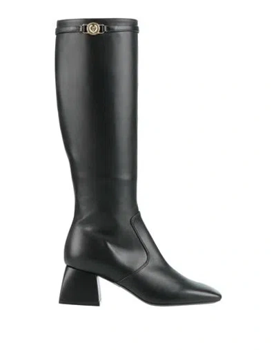 POLLINI POLLINI WOMAN BOOT BLACK SIZE 7 CALFSKIN