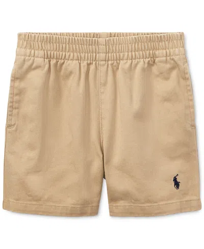 POLO RALPH LAUREN BABY BOYS CLASSIC TWILL PULL-ON SHORT