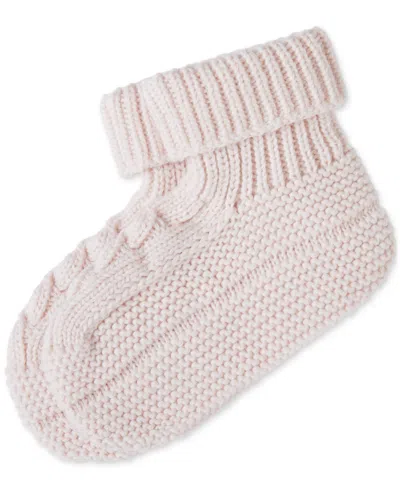 POLO RALPH LAUREN BABY CABLE-KNIT BOOTIE SOCKS
