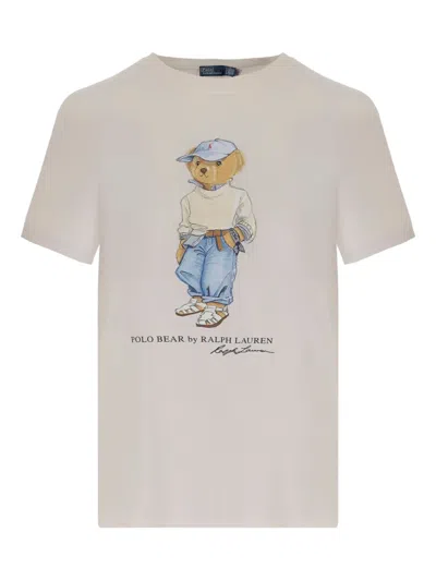 POLO RALPH LAUREN BEAR-MOTIF T-SHIRT