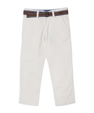POLO RALPH LAUREN POLO RALPH LAUREN KIDS POLO PONY EMBROIDERED BELTED TROUSERS