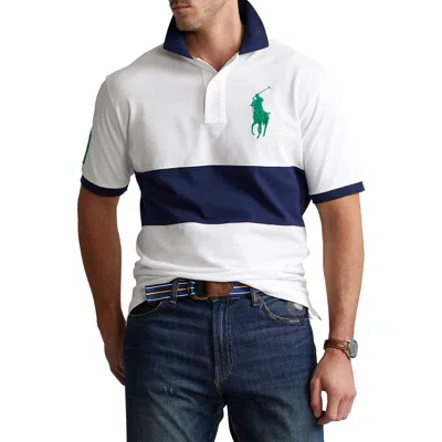 POLO RALPH LAUREN POLO RALPH LAUREN BIG & TALL BIG PONY MESH POLO SHIRT