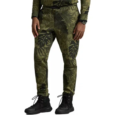 POLO RALPH LAUREN POLO RALPH LAUREN BIG & TALL PALM-CAMO DOUBLE-KNIT JOGGERS